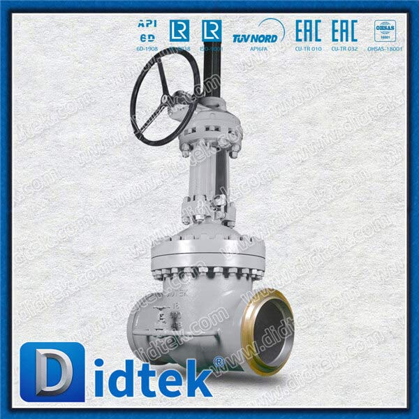 Steam BW 18 '' WCB Gate Valve dengan Bypass