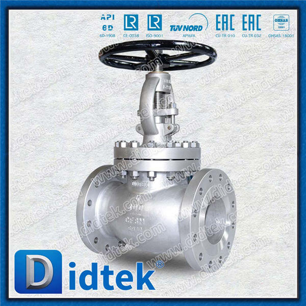 Industri Kimia SS CF8M 316 Roda Tangan Globe Valve