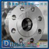 Didtek Necking Katup Bola Trunnion Inconel 825 Paduan Khusus Bibir Dua Arah