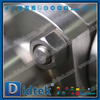 F51 Duplex Stainless Steel Class1500 Katup Bola Mengambang RF Tekanan Tinggi