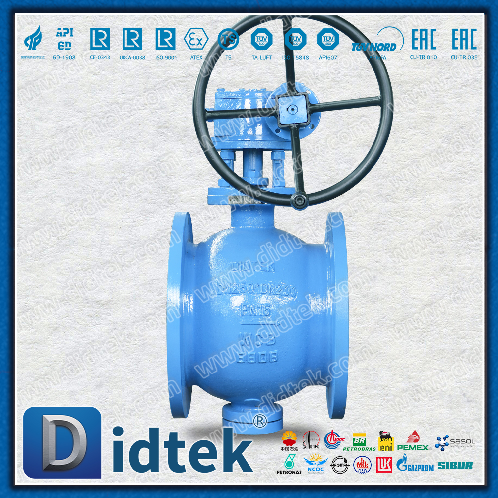 Katup Bola Koneksi Flange Bola Segmen Eksentik