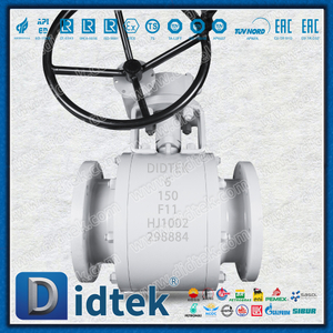 Didtek Full Bore Bolt-Sealed Flange Forged F11 Floating Ball Valve