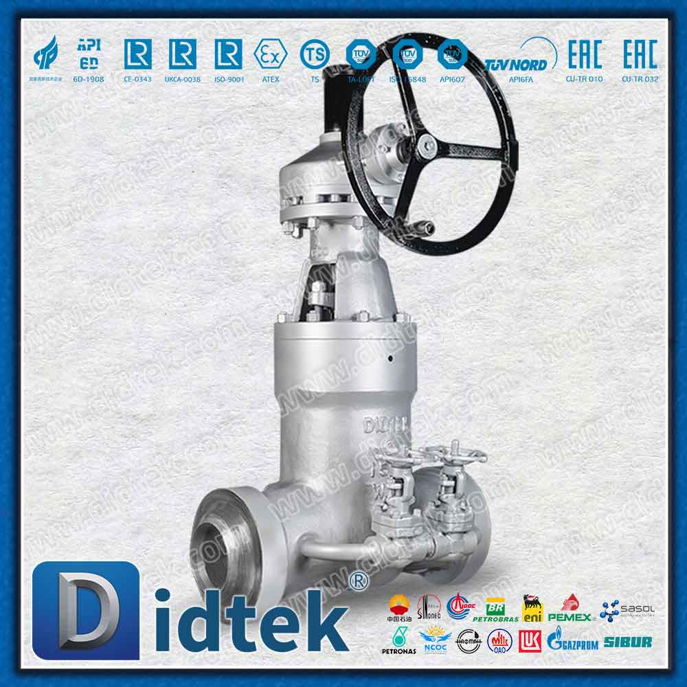 WC9 PSB 1500LB By Pass Gate Valve Untuk Uap 