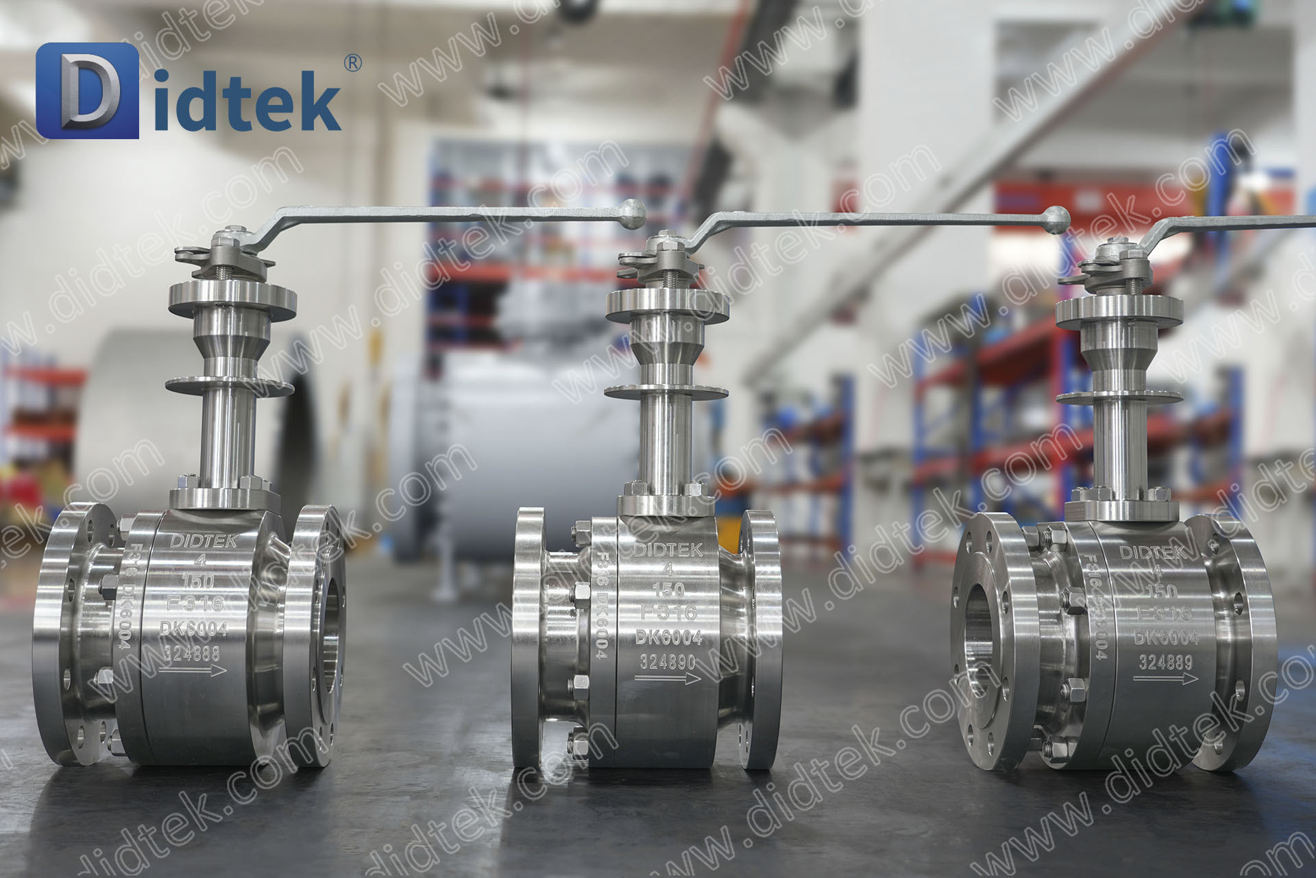 Katup Bola Kriogenik Bergelang Didtek F316