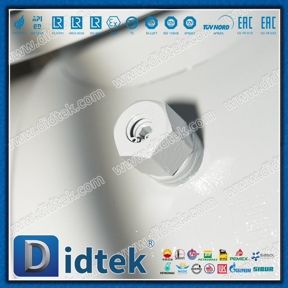 RTJ 2500LB Katup Bola Trunnion Baja Tempa Segel MENGINTIP Tekanan Tinggi