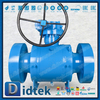 Didtek LF2M Katup Bola Kriogenik Pengelasan Sepenuhnya Tekanan Tinggi