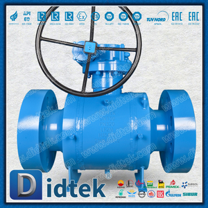 Didtek LF2M Katup Bola Kriogenik Pengelasan Sepenuhnya Tekanan Tinggi