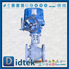Bukti Ledakan Motor Listrik ATEX 200℃ PEEK Seat Electric Ball Valve