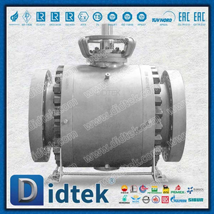 18 '' Kelas 900 ISO 5211 3PC Trunnion Ball Valves