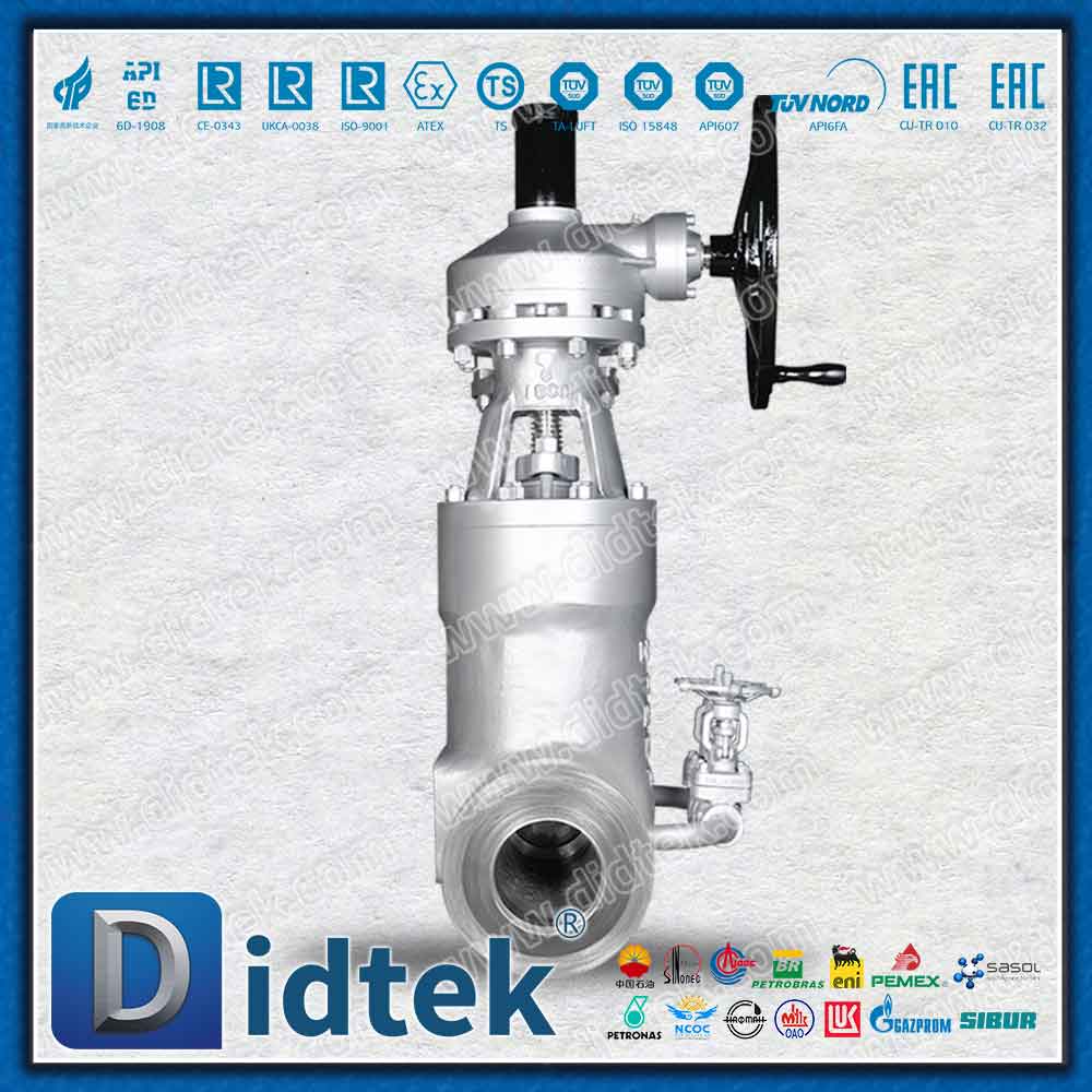 WC9 PSB 1500LB By Pass Gate Valve Untuk Uap 