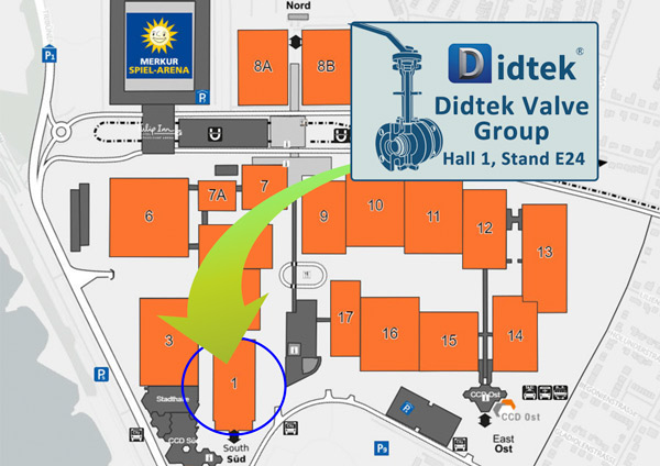 Didtek Valve World Expo & Conference Undangan Stand 1 S