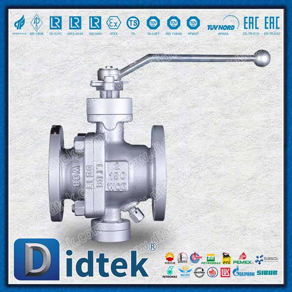 2 '' 150lb Logam Penuh Logam Duduk Mounted Ball Valve