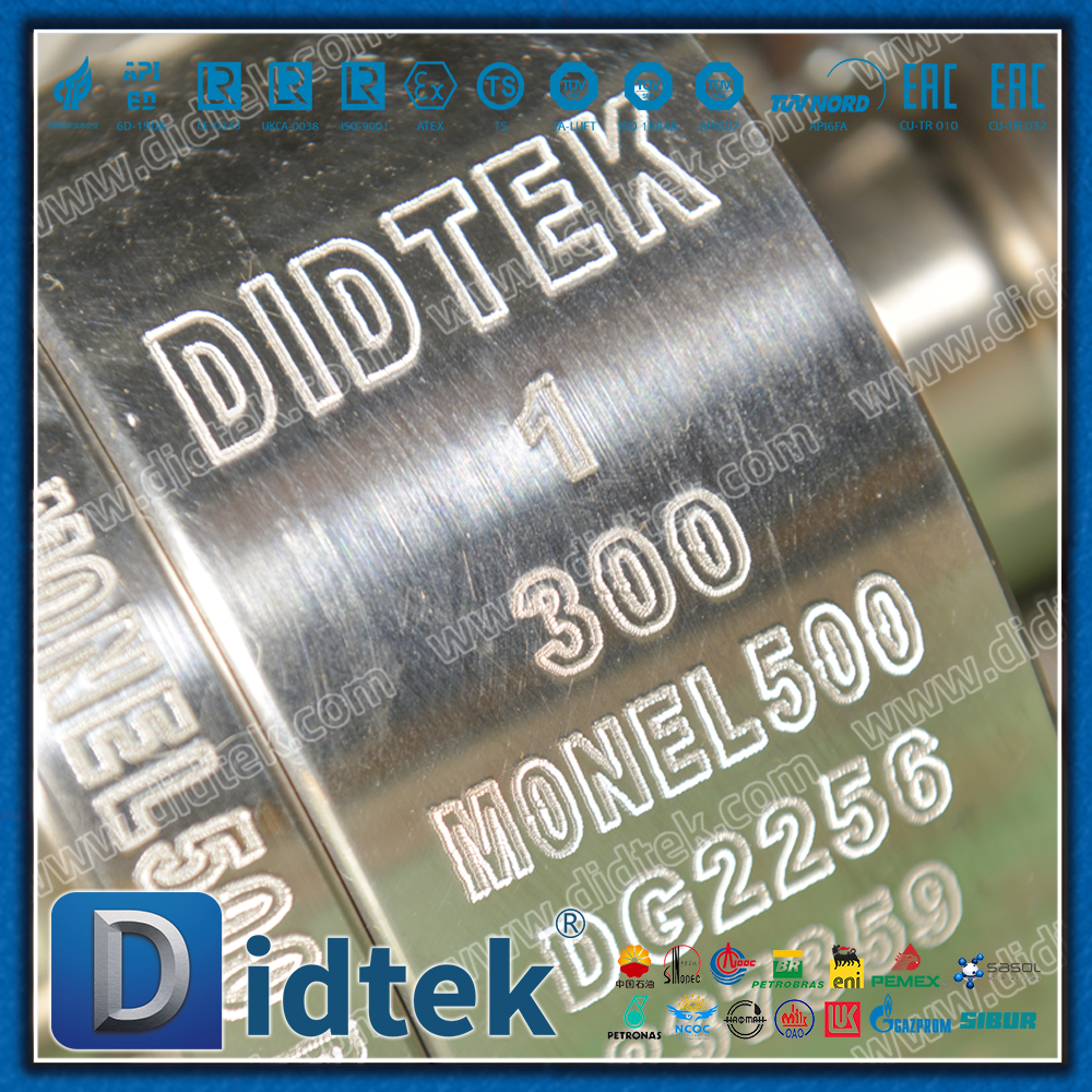 Katup Bola Mengambang Tahan Korosi Tempa Laut Bawah Laut Monel