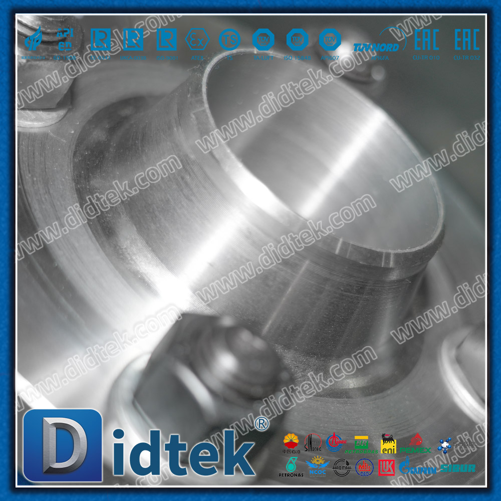 Katup Bola Mengambang Port Penuh Manual dengan Flensa yang Cocok