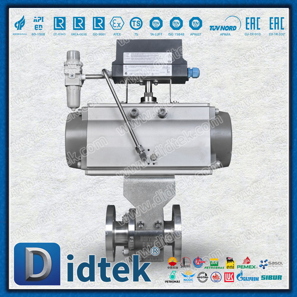 Katup Bola Pneumatik Didtek F316L