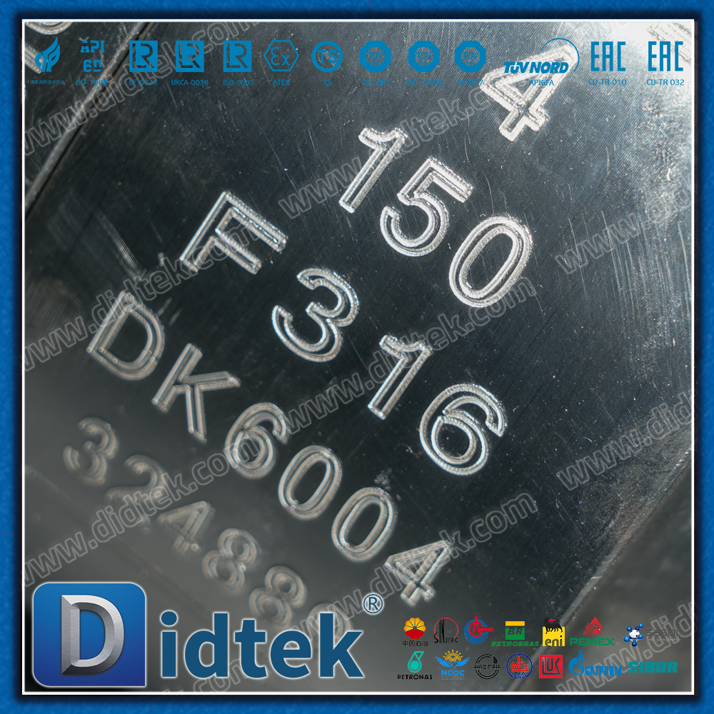 Didtek F316 Tuas Manual Stainless Steel Dioperasikan Katup Bola Kriogenik Bergelang