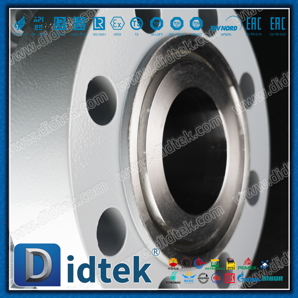 Didtek 4130 Flange FC Aktuator Pneumatik Kerja Tunggal API6A Katup Bola Baja Tempa