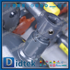Segel lunak PTFE baja tahan karat SS304 ST37.8 Katup Bola Dilas Sepenuhnya