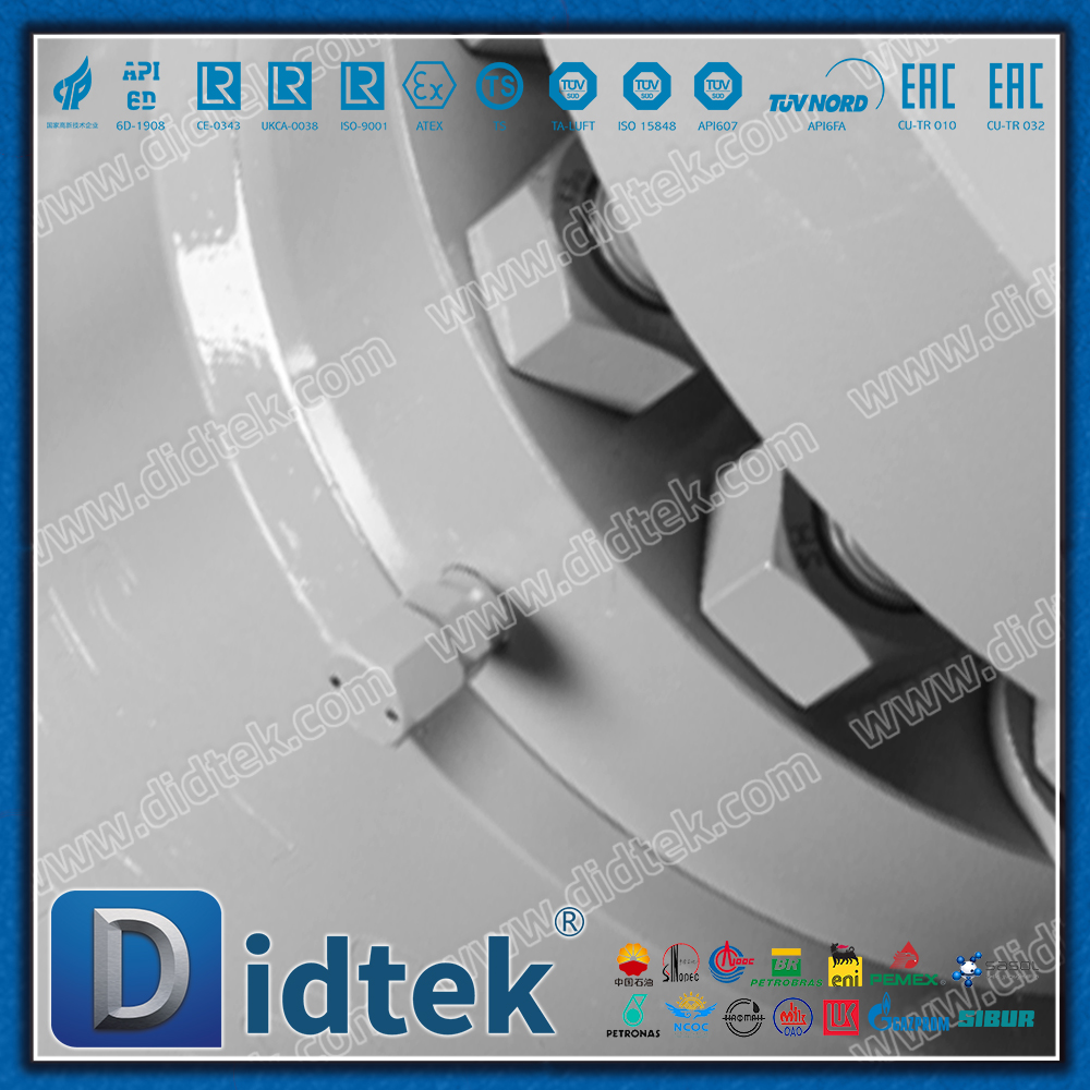 Katup Bola Trunnion DBB Tempa Didtek Flange 6 inci 2500LB