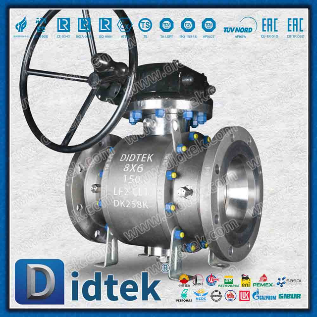 Katup Bola Trunnion LF2 Overlay Dilas Paduan 625
