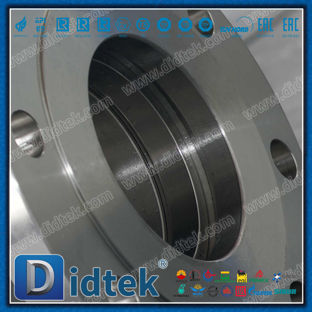 Didtek F316 Tuas Manual Stainless Steel Dioperasikan Katup Bola Kriogenik Bergelang