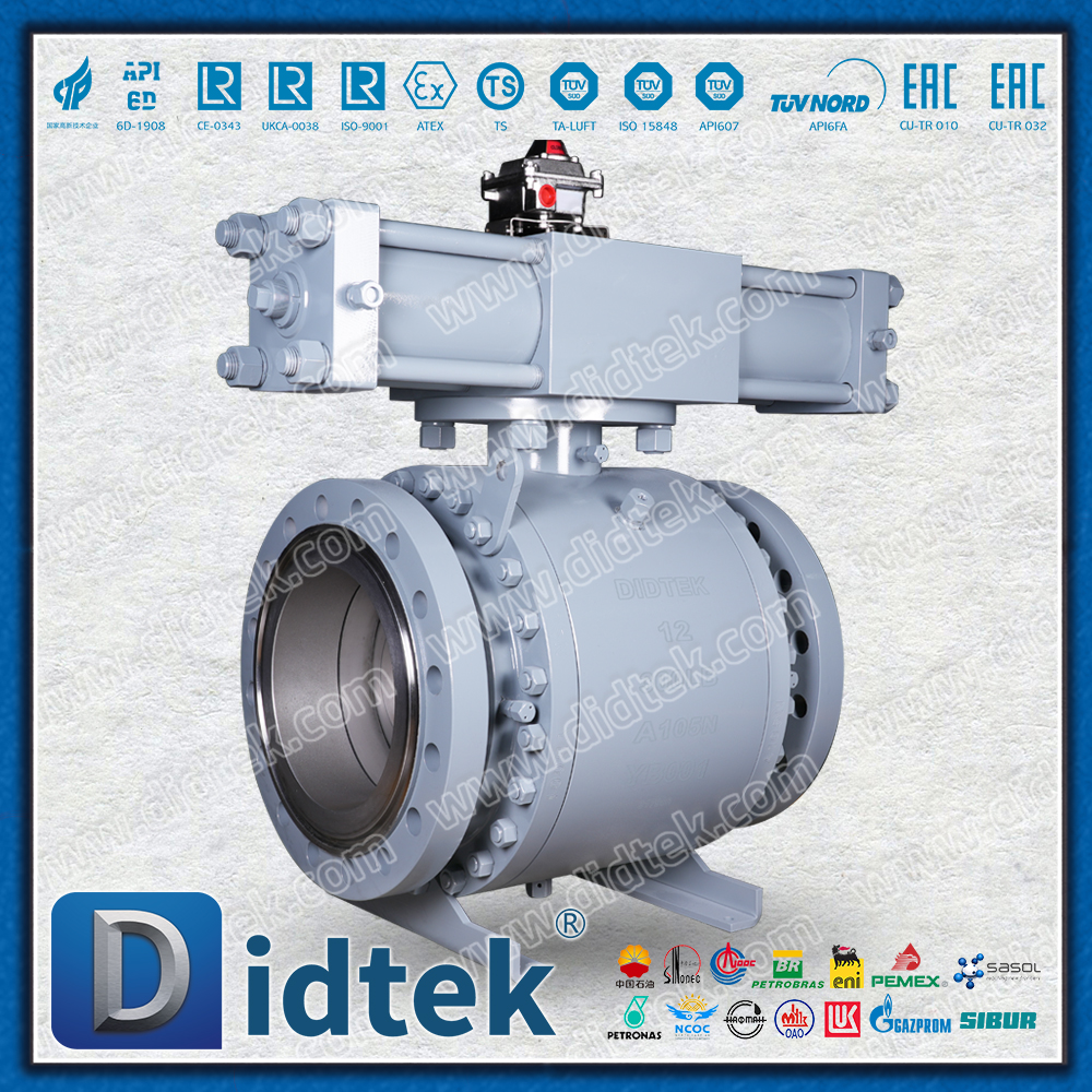 Katup Baja Tempa Pengoperasian Hidraulik A105N Industri