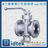 2 '' 150lb Logam Penuh Logam Duduk Mounted Ball Valve