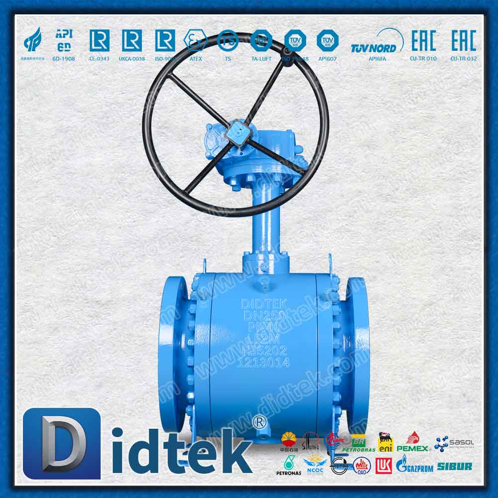 Katup Bola Trunnion Duduk Logam 09G2S Gearbox BW