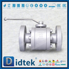 A105 Baja Karbon 3''X2'' Mengurangi Bore Forged Floating Ball Valve