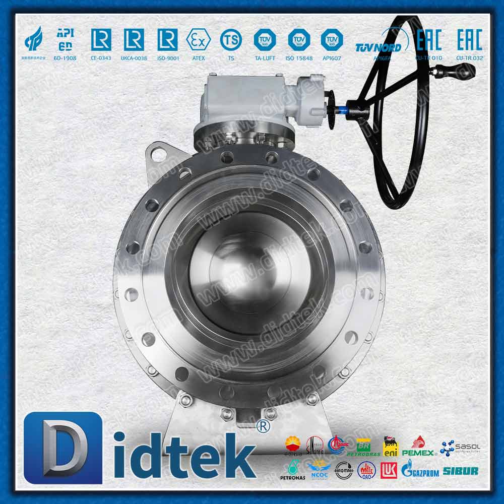 Katup Bola Trunnion SS321 Dengan Pengujian Vakum