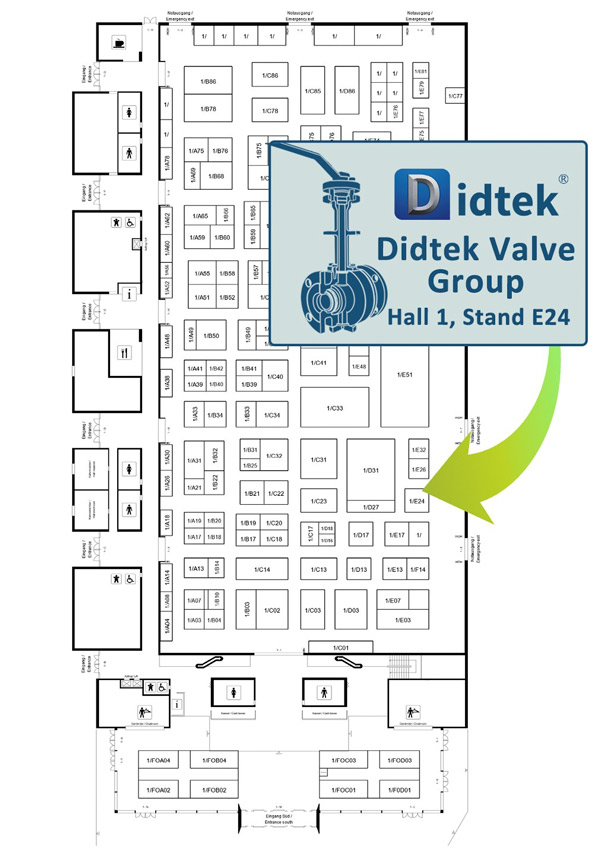 Didtek Valve World Expo & Conference Undangan Stand 2 s