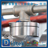 Didtek Necking Katup Bola Trunnion Inconel 825 Paduan Khusus Bibir Dua Arah