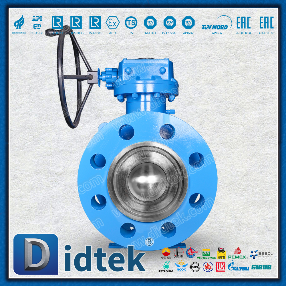 Didtek LF2M Katup Bola Kriogenik Pengelasan Sepenuhnya Tekanan Tinggi