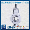 2 '' 150lb Logam Penuh Logam Duduk Mounted Ball Valve