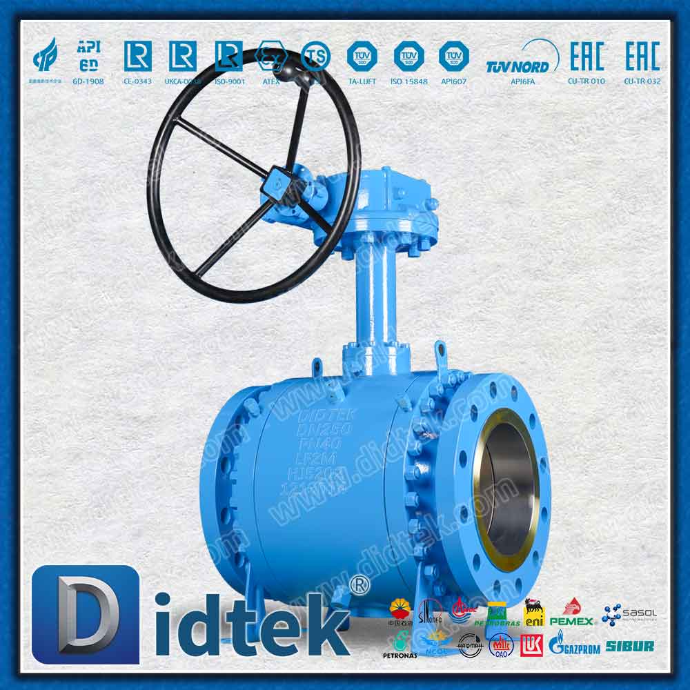 Katup Bola Trunnion Duduk Logam 09G2S Gearbox BW