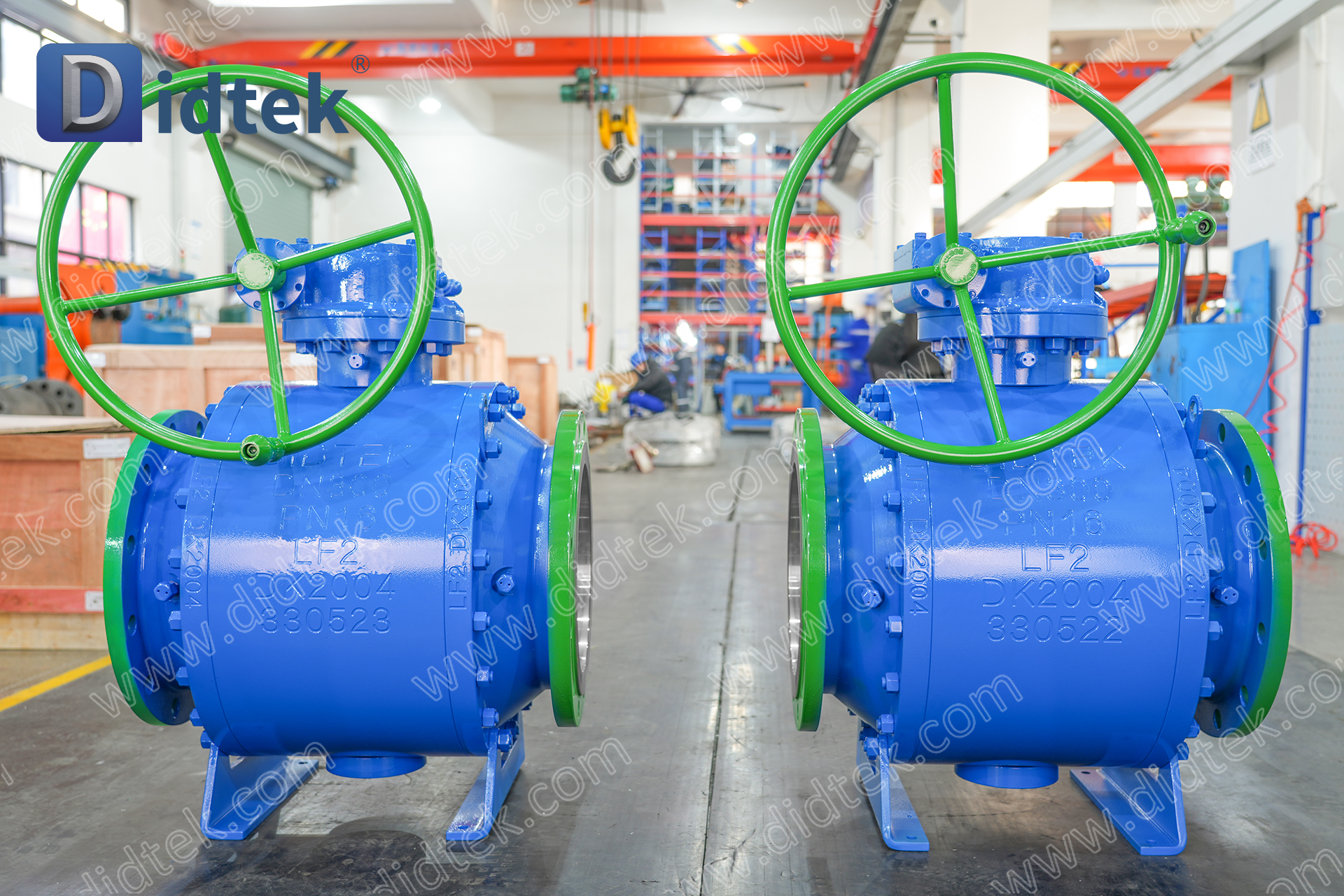 B-40 DIDTEKFTMSBV-LF2 Full Bore Trunnion Ball Valve untuk Industri Tekanan Tinggi