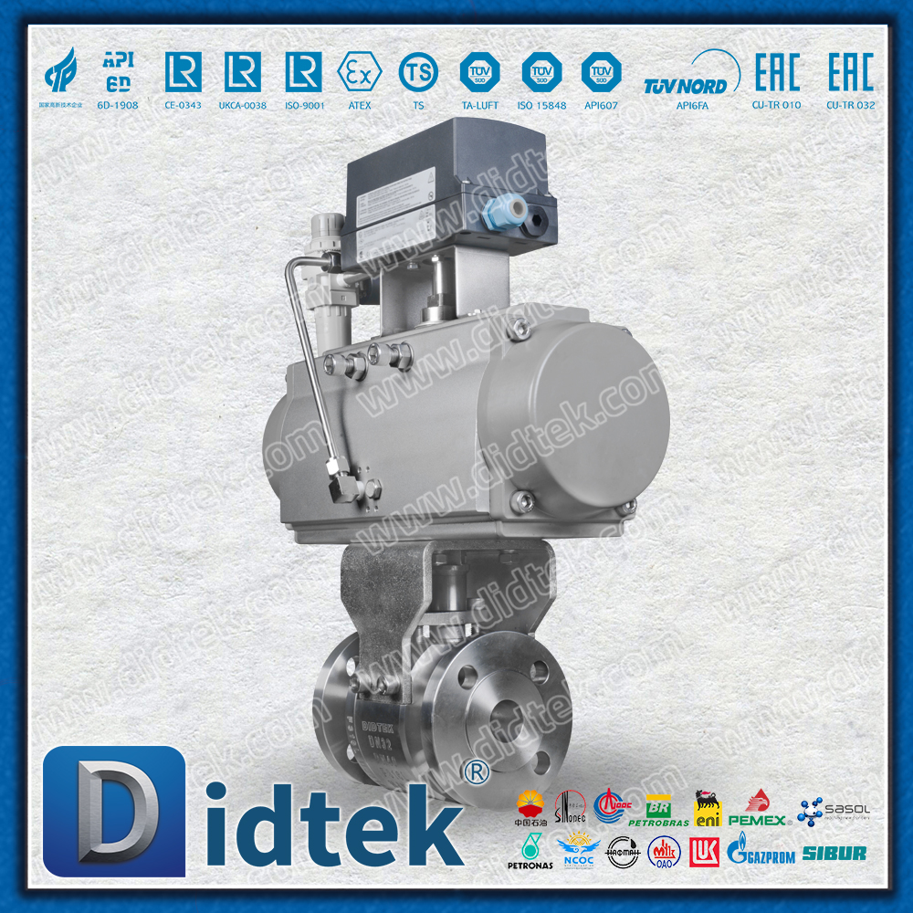 Katup Bola Pneumatik Didtek F316L