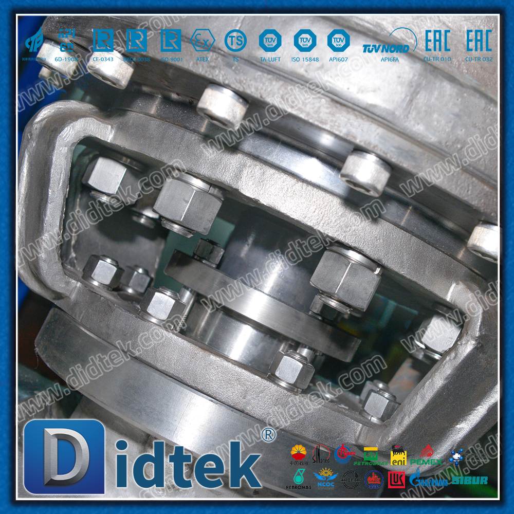 Katup Bola Terpasang Trunnion Baja Tahan Karat CF3 24''