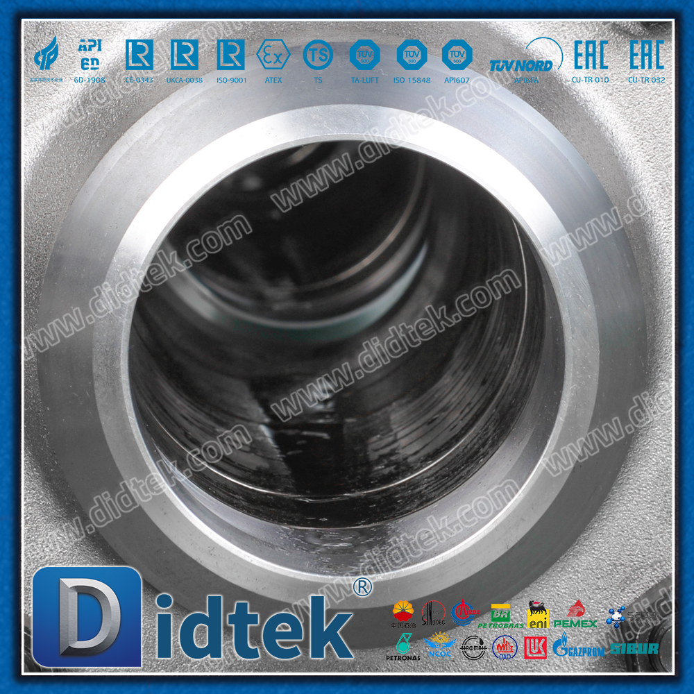Didtek LF2 Katup Bola Trunnion Pengelasan Butt Tahan Suhu Rendah