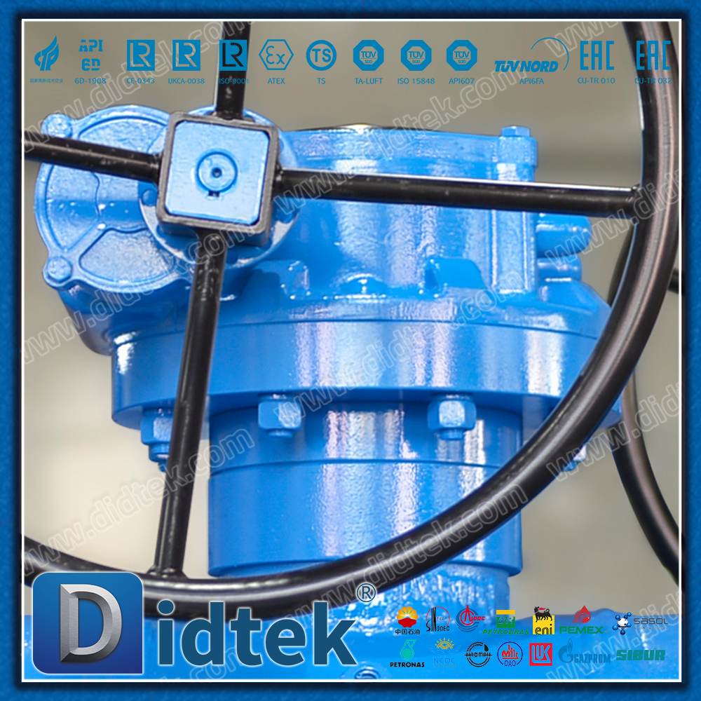 Didtek LF2M Katup Bola Kriogenik Pengelasan Sepenuhnya Tekanan Tinggi