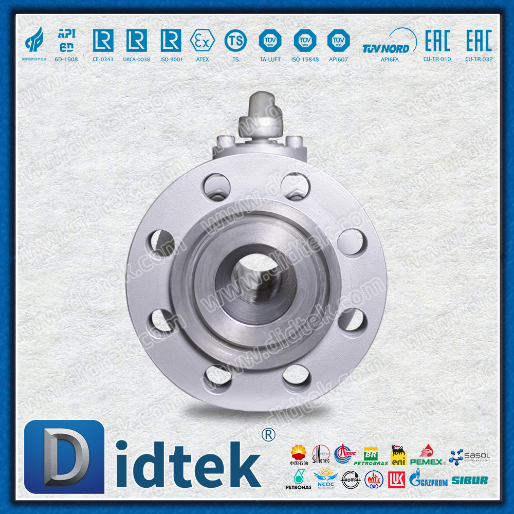 A105 Baja Karbon 3''X2'' Mengurangi Bore Forged Floating Ball Valve
