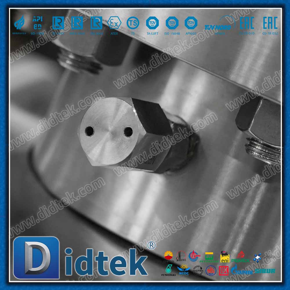 Katup Bola Trunnion SS321 Dengan Pengujian Vakum