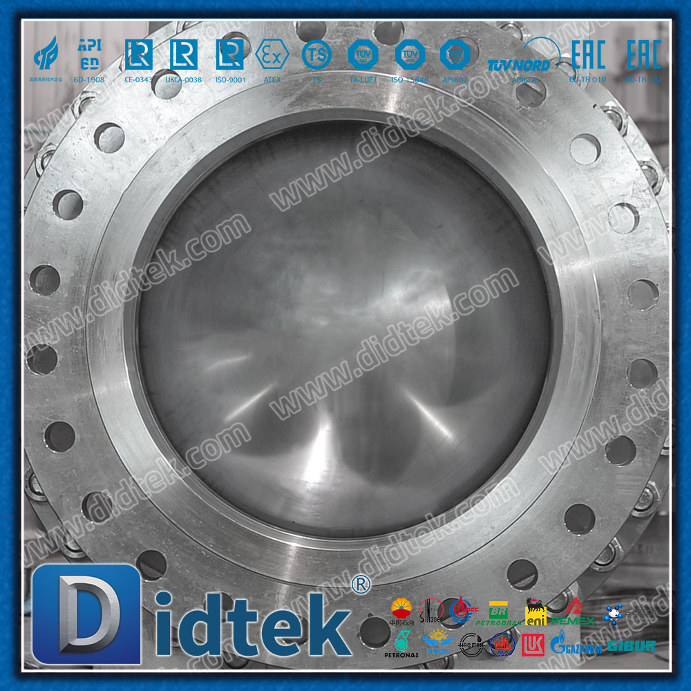 Katup Bola Terpasang Trunnion Baja Tahan Karat CF3 24''