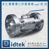 F51 Duplex Stainless Steel Class1500 Katup Bola Mengambang RF Tekanan Tinggi