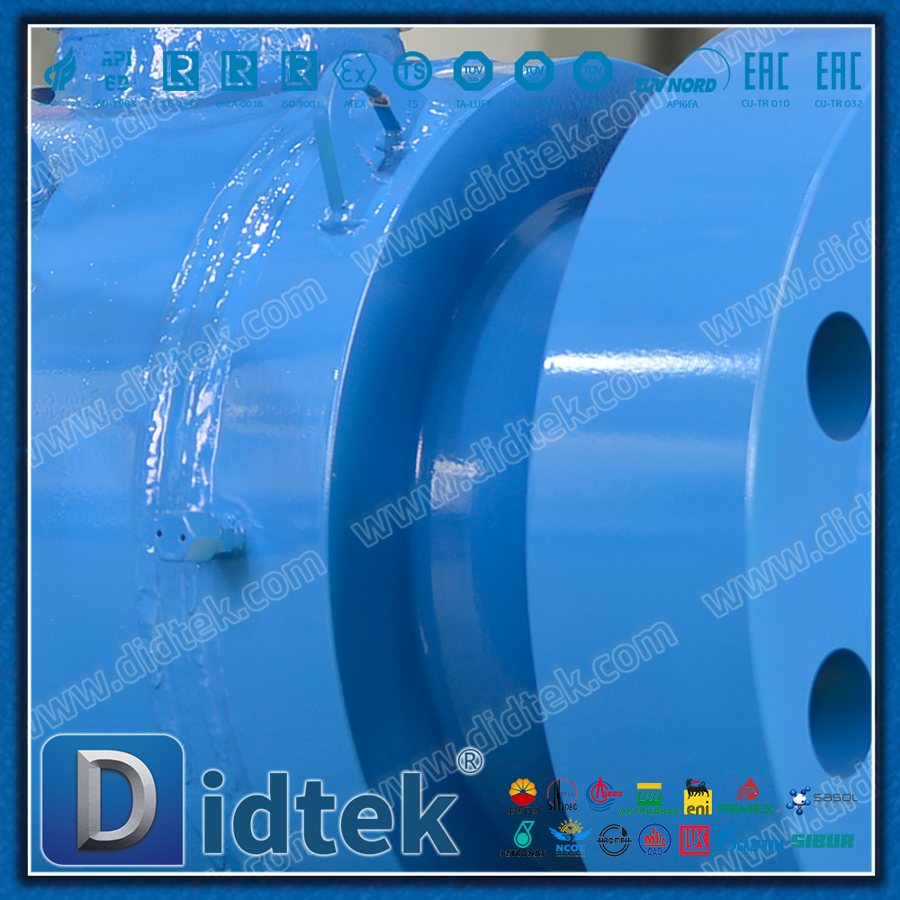 Didtek LF2M Katup Bola Kriogenik Pengelasan Sepenuhnya Tekanan Tinggi