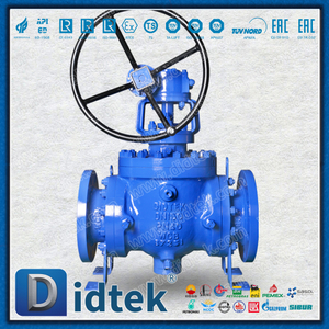 Katup Bola Tiga Arah Antarmuka Tipe L Bore Penuh Didtek WCB