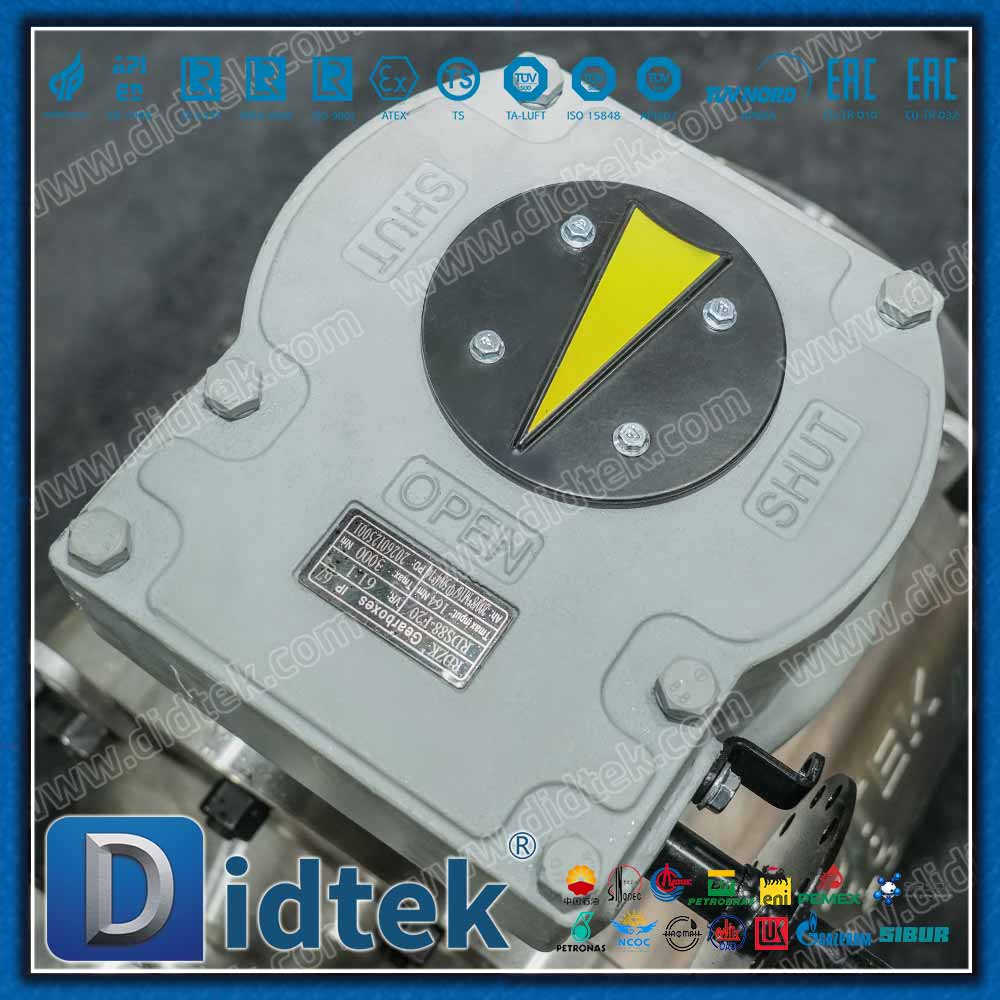 Katup Bola Trunnion SS321 Dengan Pengujian Vakum