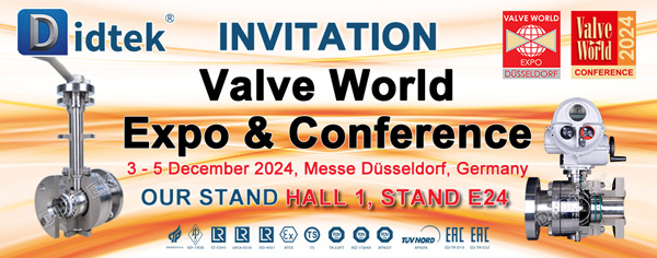 Didtek Valve World Expo & Conference Undangan Stand S