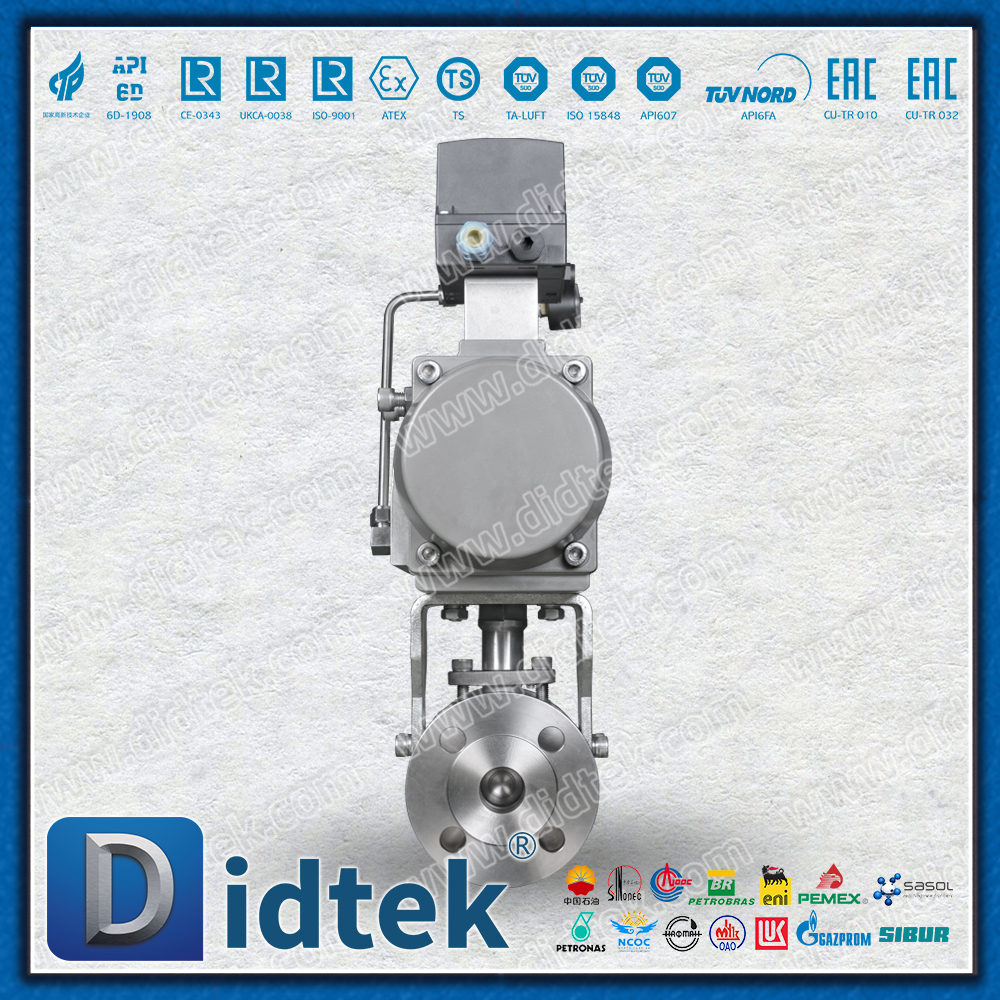 Katup Bola Pneumatik Didtek F316L