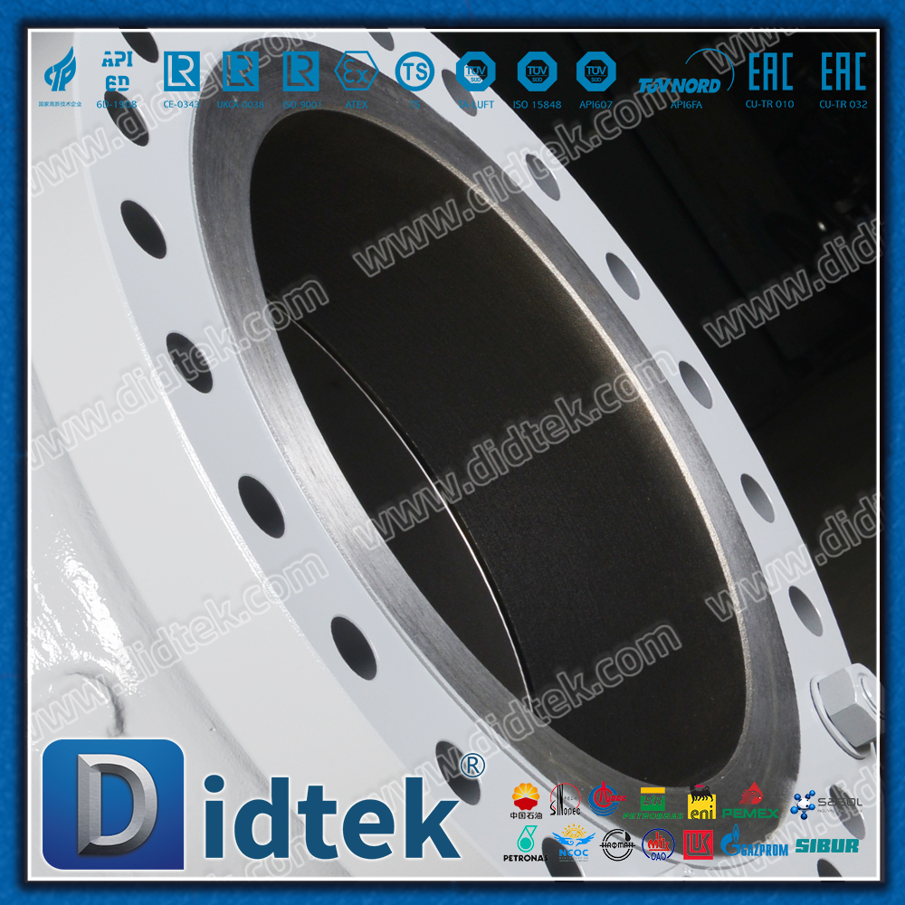 Katup Bola Trunnion Baja Cor gaya dua bagian 18 inci